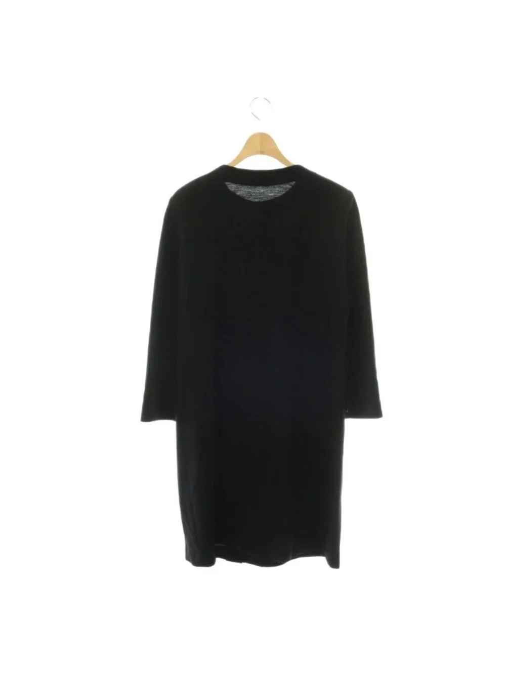 Saint Laurent Cardigan Long Sleeve Crew Neck Wool Black M
